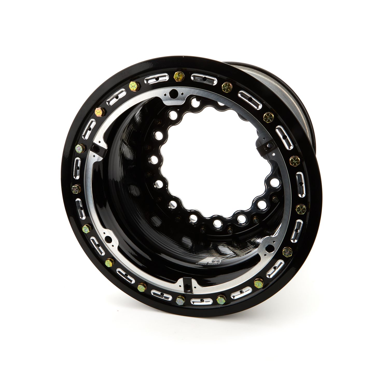 KEIZER ALUMINUM WHEELS, INC.15x14 5in BS Wide 5 Blk B/L Modular