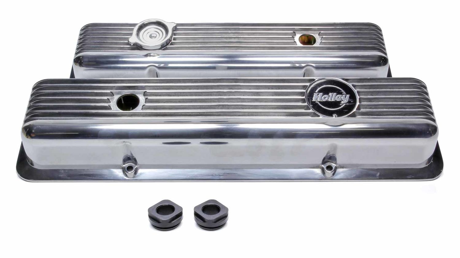 HOLLEYSBC Muscle Series Valve Covers (pair)