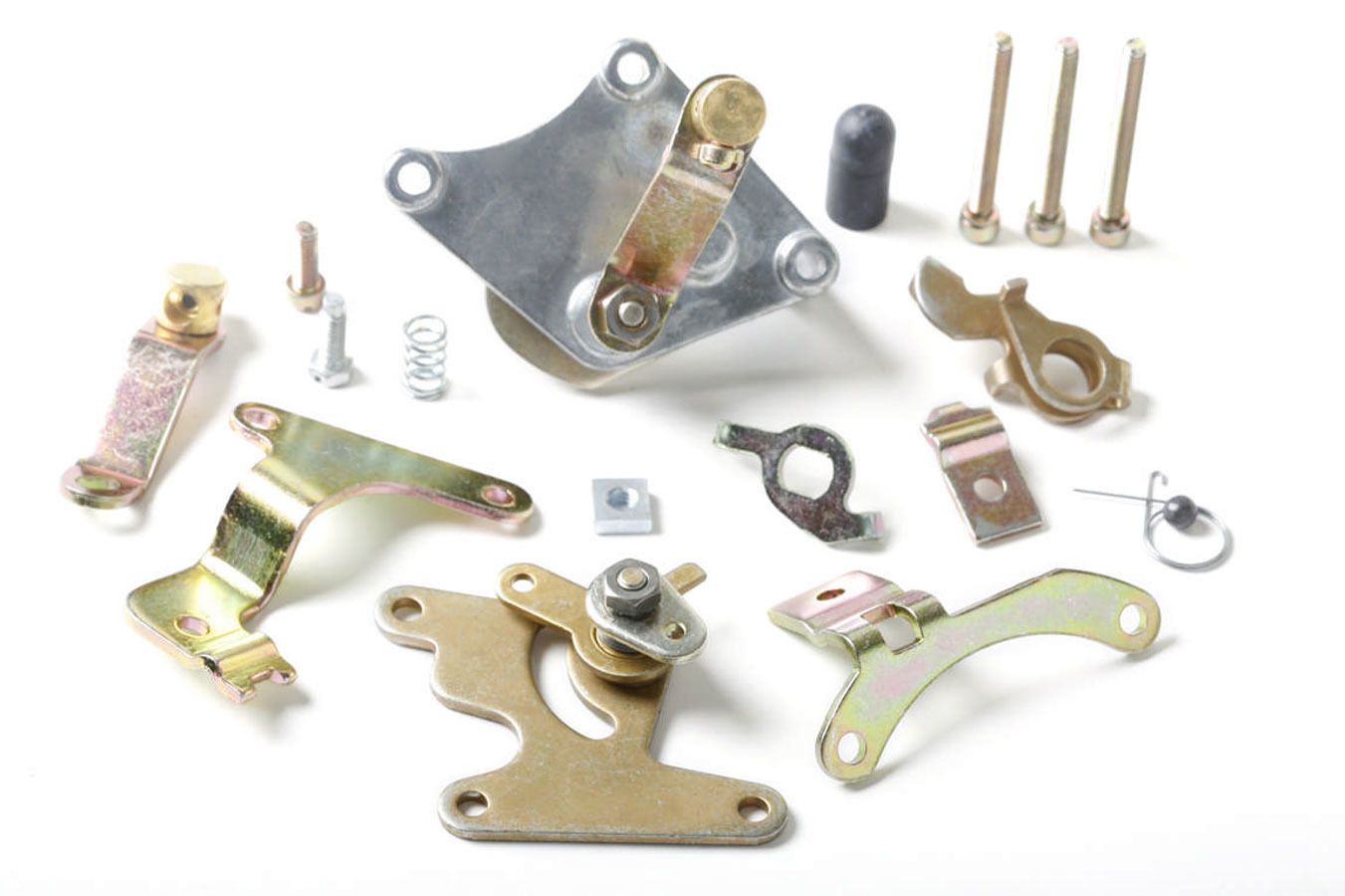 HOLLEYManual Choke Kit Shiny Finish