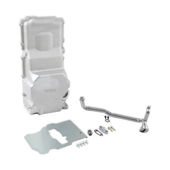 HOLLEY5.6qt Cast Alm Oil Pan Kit GM LS Engine Swap