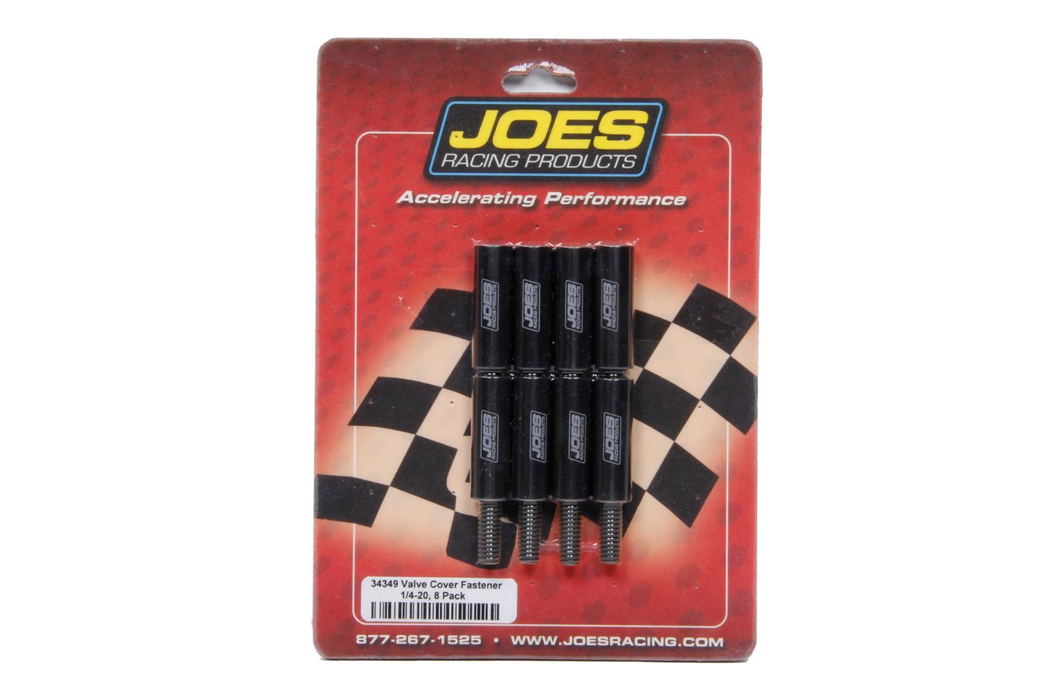 JOES RACING PRODUCTSAluminum Valve Cover Nut Kit w/ Studs 1/4-20 8pk