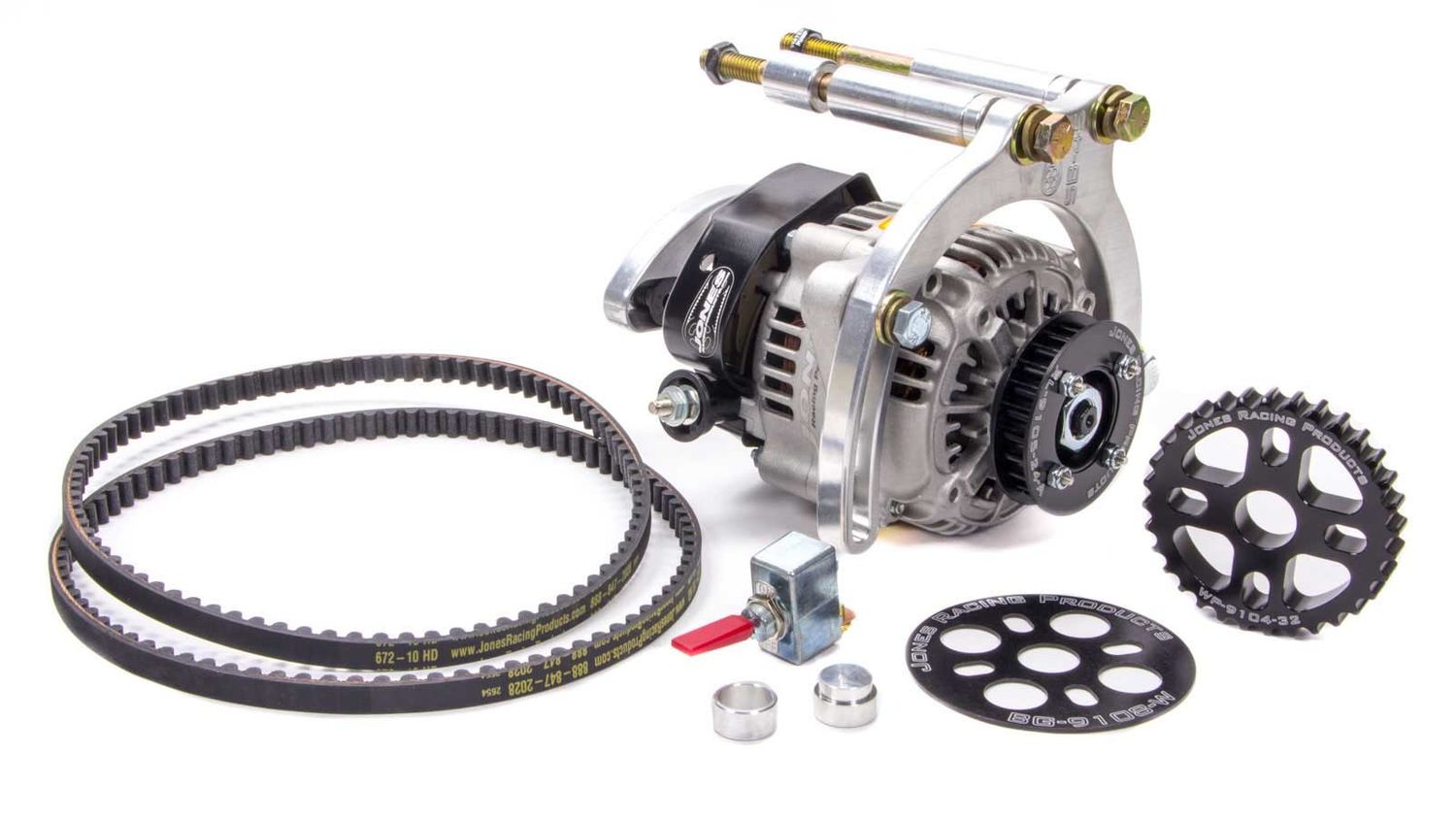 JONES RACING PRODUCTSHTD Alternator Drive Kit SBC w/SWP