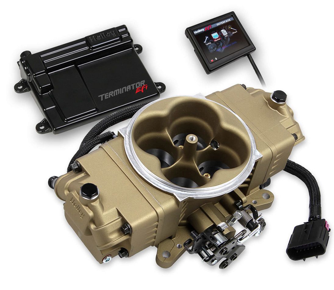 HOLLEYTerminator Stealth EFI Master Kit Classic Gold