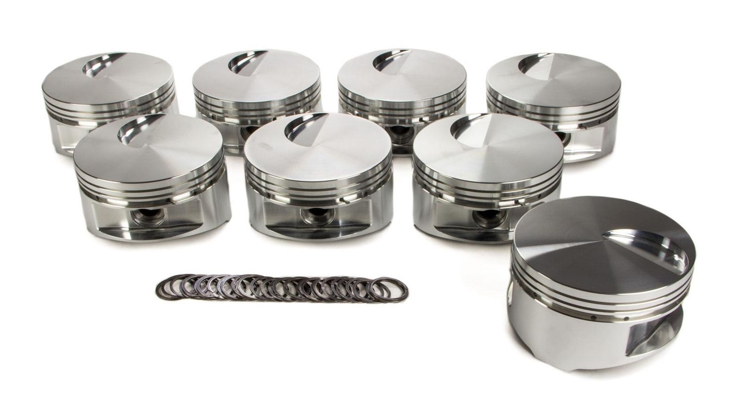 JE PISTONSBBF Flat Top Piston Set 4.440 Bore -3cc
