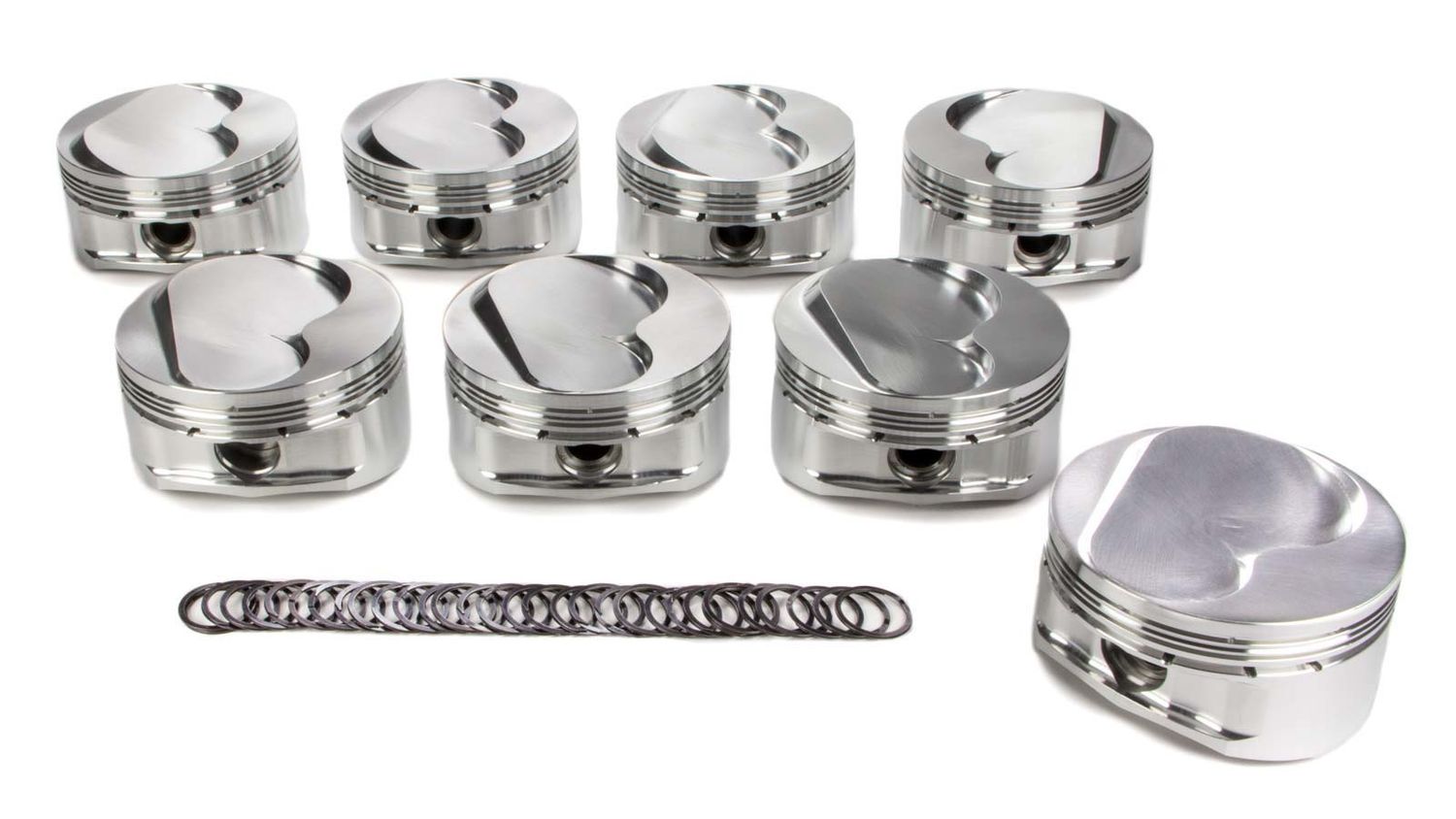 JE PISTONS SBC Domed Piston Set 4.140 Bore +4.5cc
