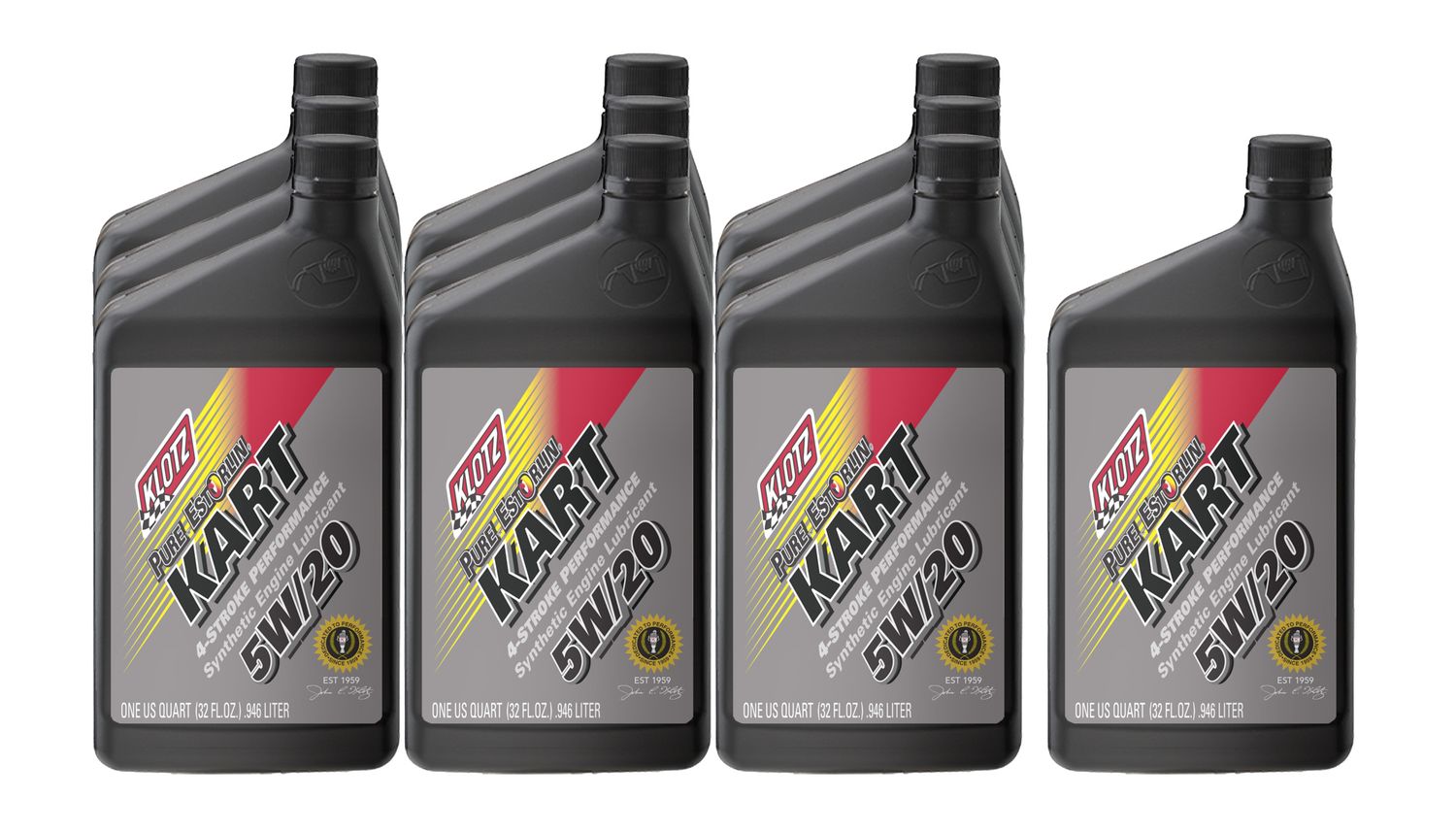 KLOTZ SYNTHETIC LUBRICANTSPure Estorlin Kart 4 Stroke 5w20 Case 10x1Qt