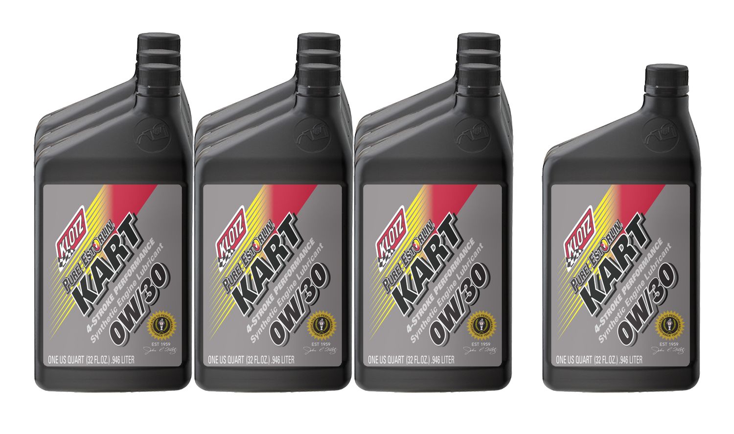 KLOTZ SYNTHETIC LUBRICANTSPure Estorlin Kart 4 Stroke 0w30 Case 10x1Qt