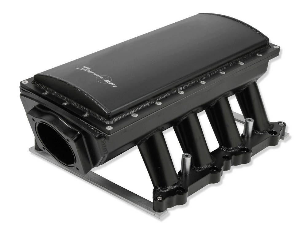 HOLLEYFord 5.0L 4V Hi-Ram SM Fabricated EFI Intake