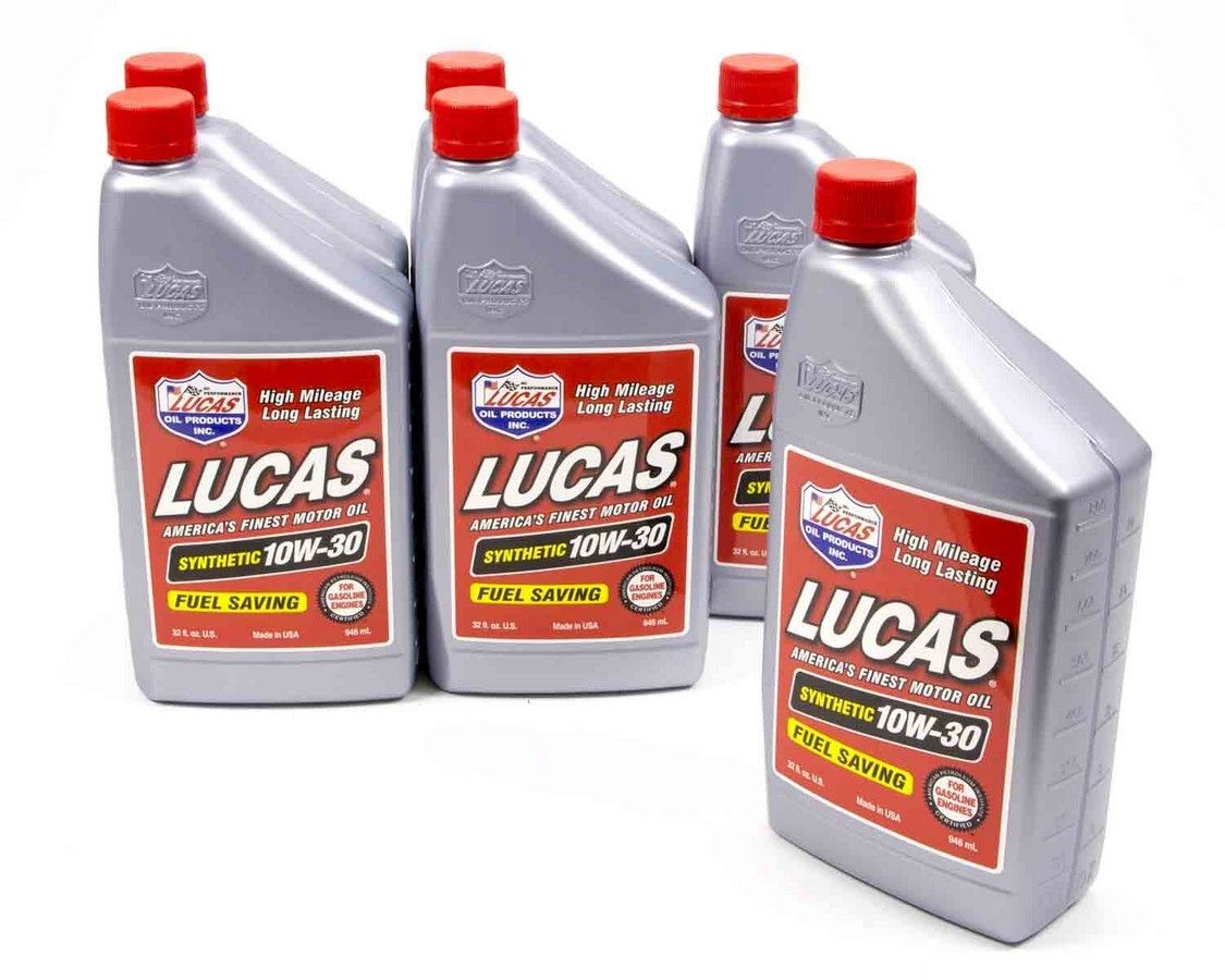 LUCAS OILSynthetic 10w30 Oil Case/6