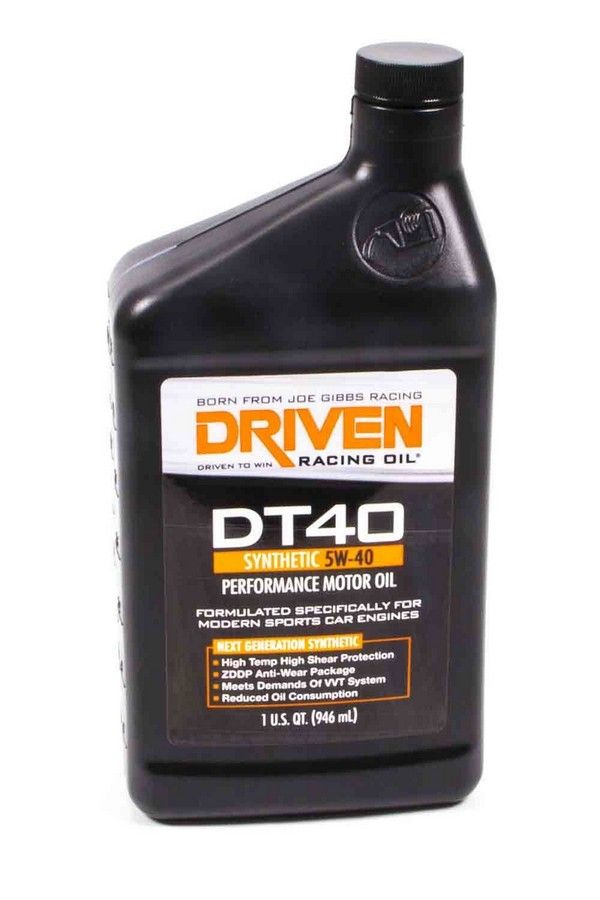 DRIVEN RACING OILDT40 5w40 Synthetic Oil 1 Qt Bottle