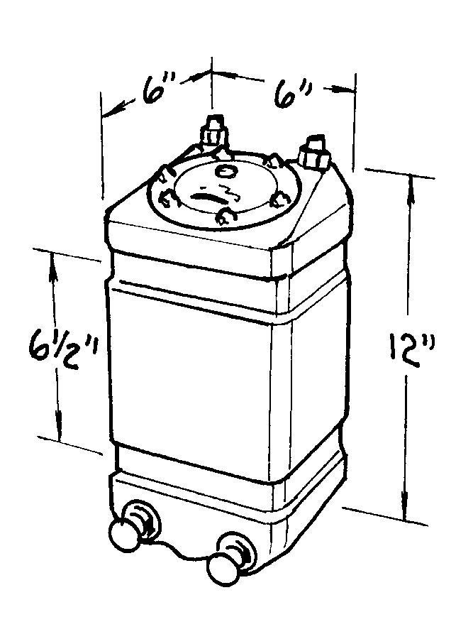 JAZ1-Gallon Pro Drag Fuel Cell