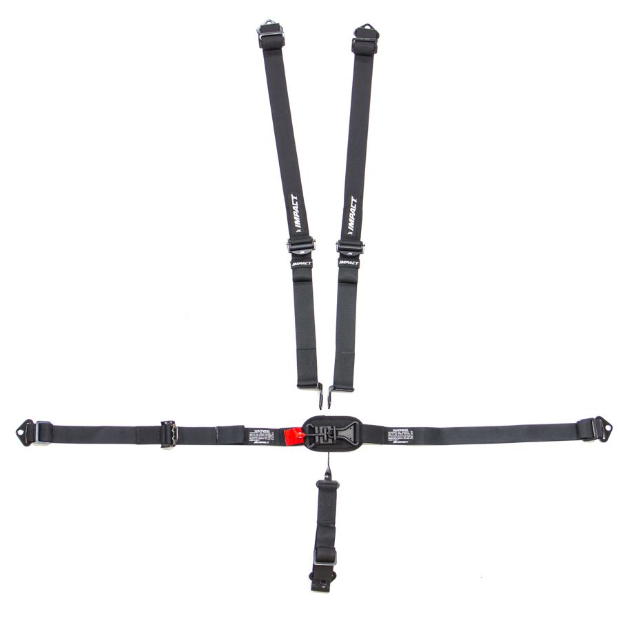 IMPACT RACING5pt Jr Harness L/L Ind Shldr P/U Fixed Left Lap