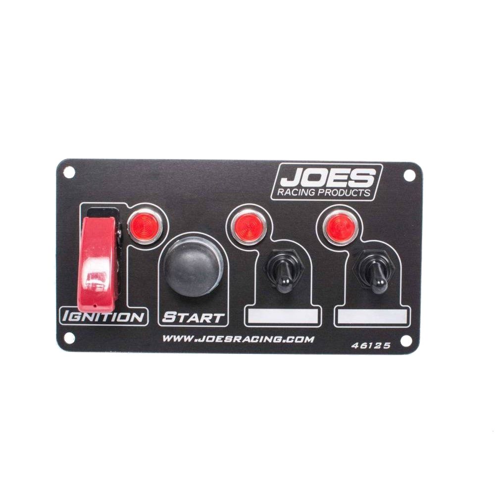 JOES RACING PRODUCTSSwitch Panel Ing/Start w/2 Acc Switches