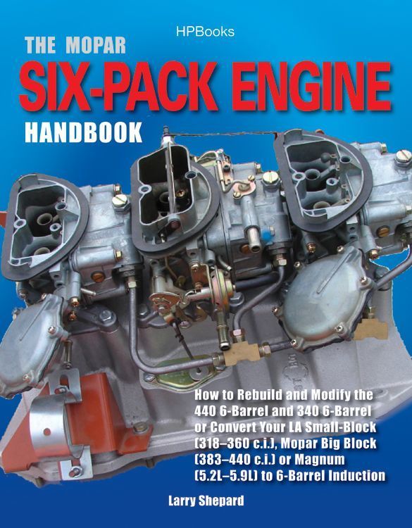HP BOOKSMopar 6-Pack Engine Handbook