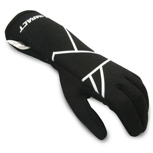 IMPACT RACING Mini Axis Glove Large Black Youth