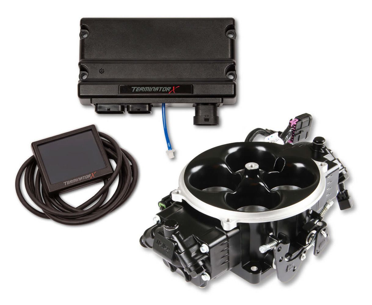 HOLLEYTerminator X Stealth 4500 - 8 Injectors Black