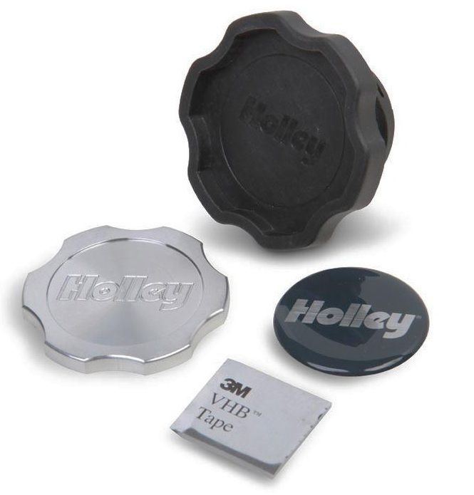 HOLLEYOil Fill Cap GM LS w/Billet Insert