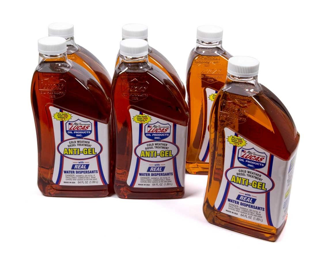 LUCAS OILDiesel Treatment Anti Gel Case 6x1 Half Gallon