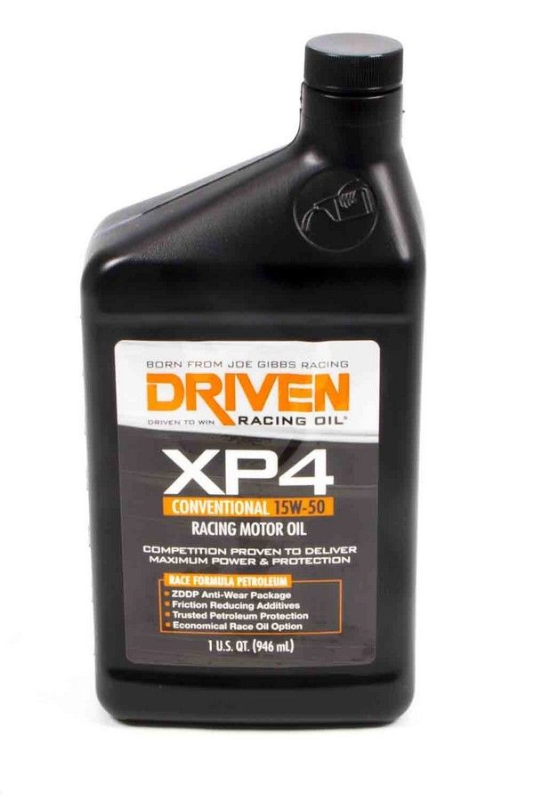 DRIVEN RACING OILXP4 15w50 Petroleum Oil 1 Qt Bottle