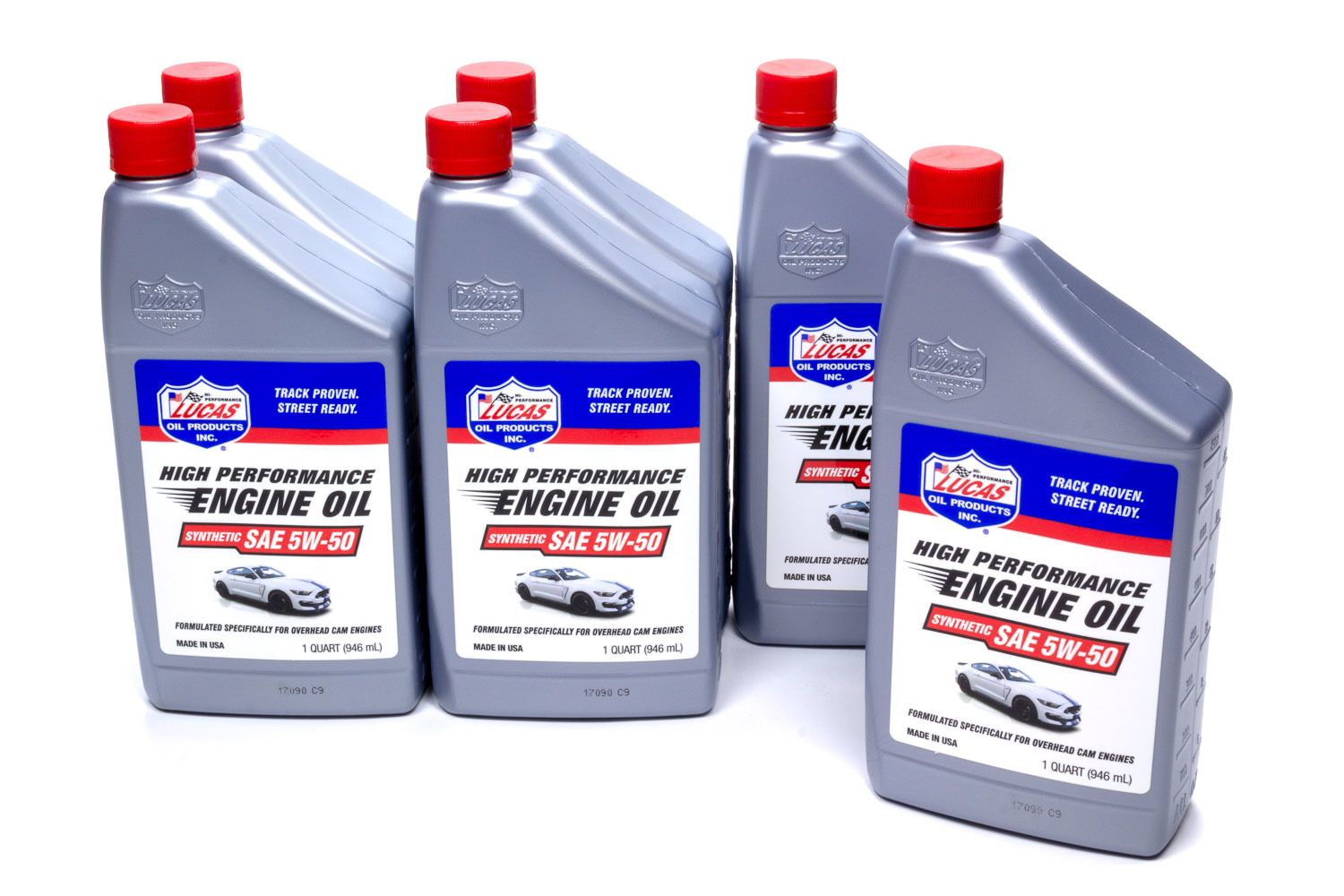 LUCAS OILSynthetic SAE 5w50 Oil Case 6 x 1 Quart
