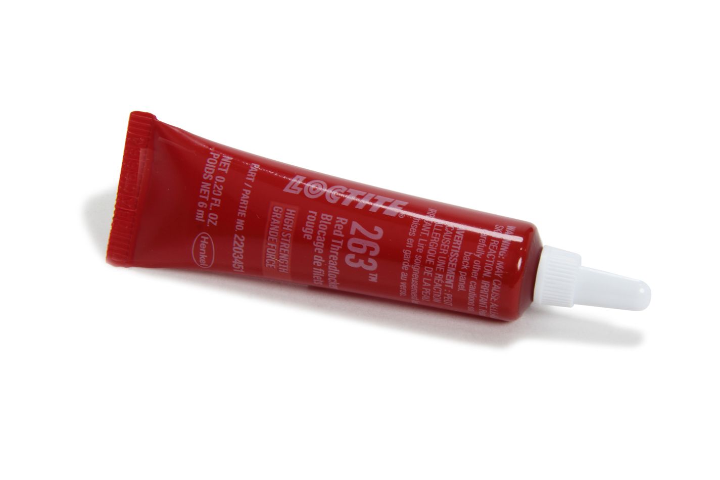 LOCTITE263 Threadlocker Red Su rface Insensitive 6ml