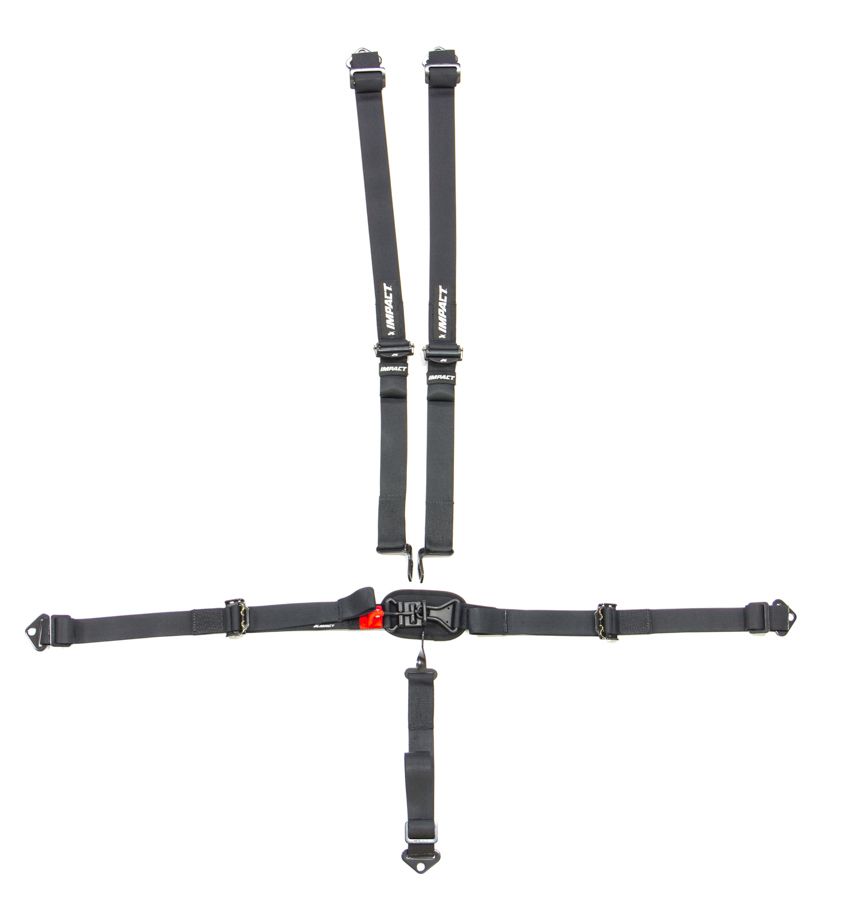 IMPACT RACING5-pt Jr Harness L/L Ind Shoulder P/U W/A QM belt