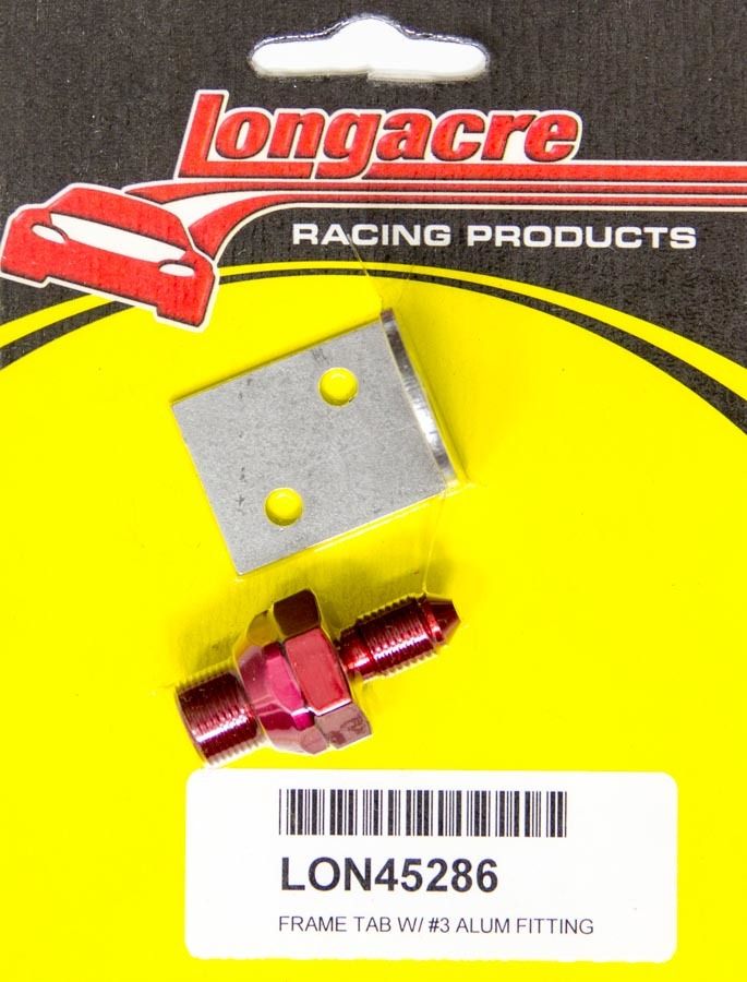 LONGACREBrake Fitting w/Tab #3-3/16in Bulkhead