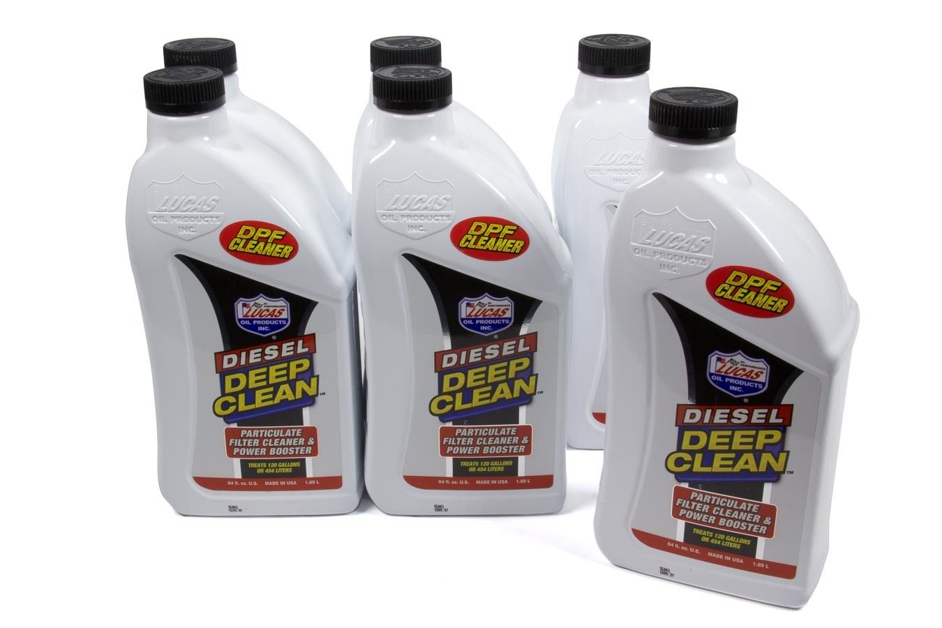 LUCAS OILDiesel Deep Clean Fuel Additive Case 6 x 64oz.