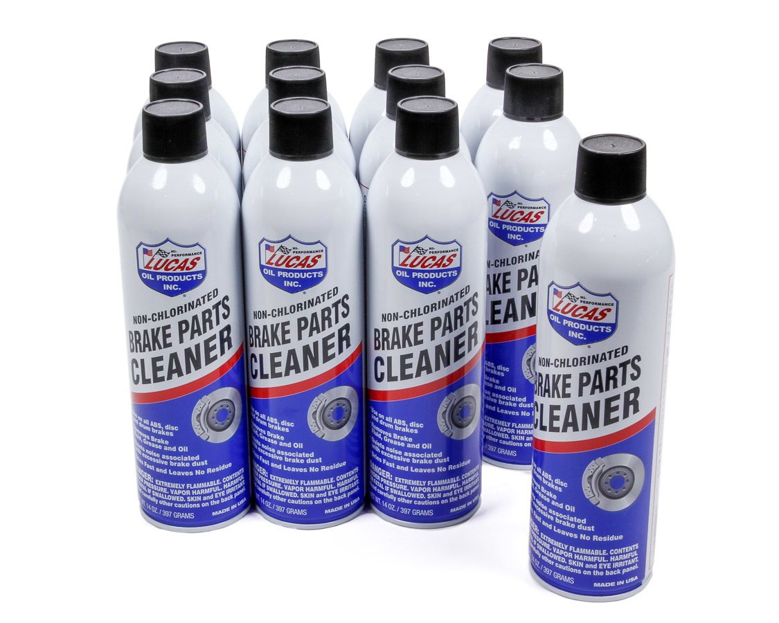 LUCAS OILBrake Parts Cleaner Case 12 x 14oz.