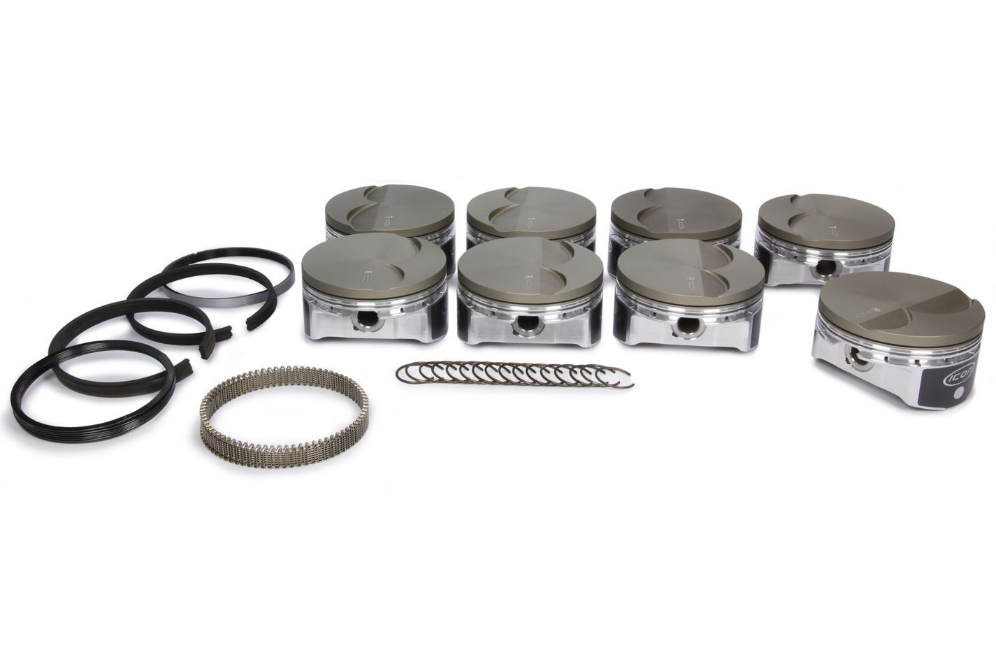 ICON PISTONSLS 6.0L/6.2L FT Forged Piston/Ring Set 4.005