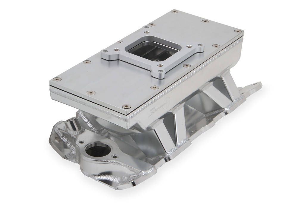 HOLLEY SBC Sniper SM Fabricated Intake Manifold - Carb