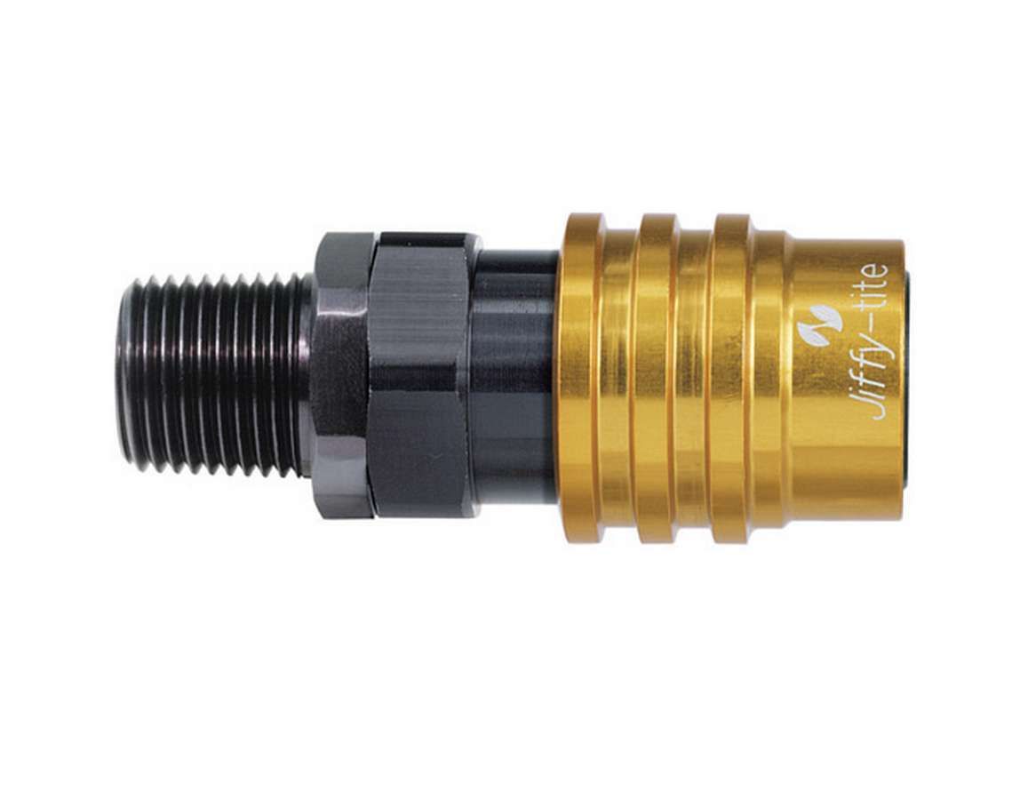 JIFFY-TITE1/2 NPT Male Socket Fitting Q/R Valved