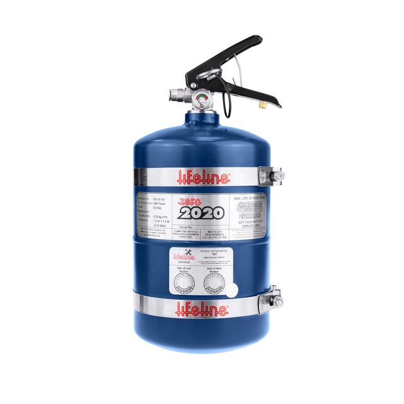 LIFELINE USAFire Suppression Bottle Zero 2020 3.0 LTR FIA