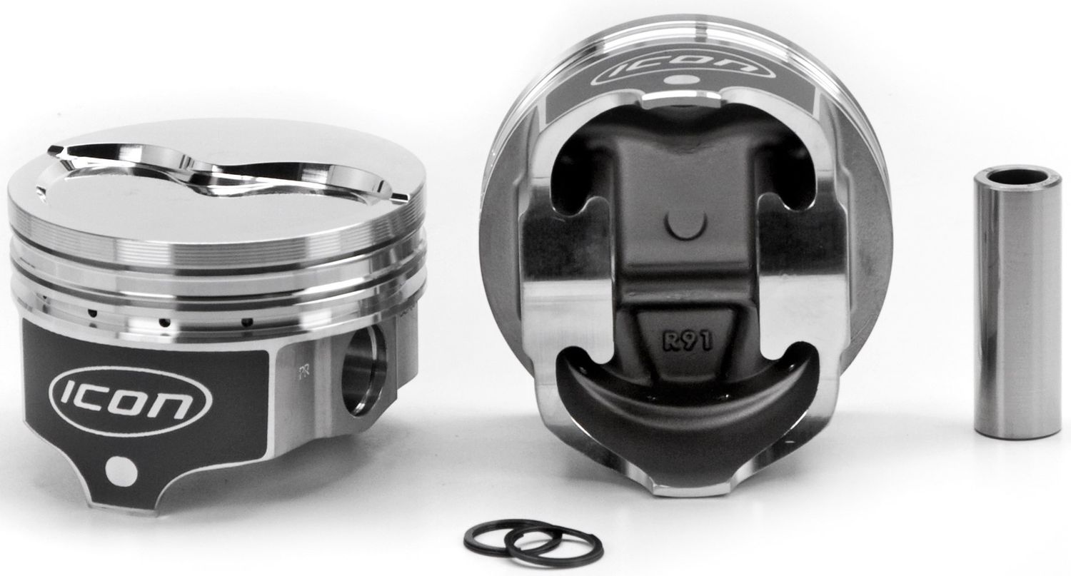 ICON PISTONSBBM FT Piston Set 4.360 Bore -4.5cc