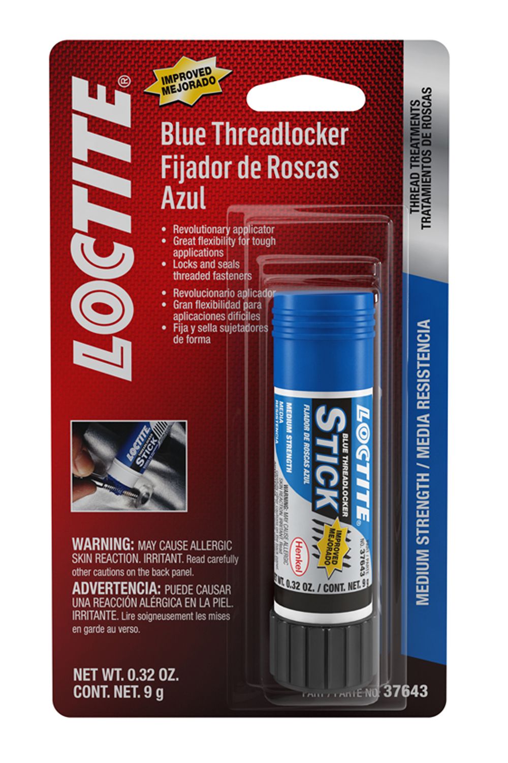 LOCTITEThreadlocker Blue Stick 9g/.30oz