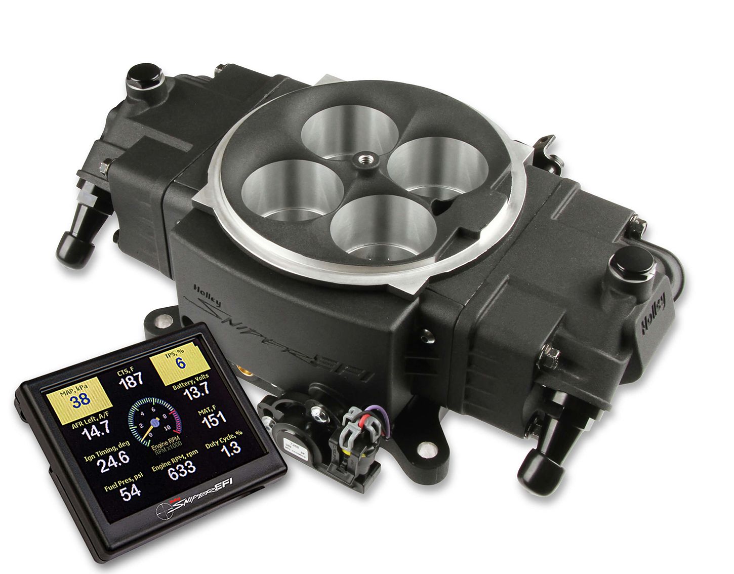 HOLLEYSuper Sniper Stealth 4150 4-Injector