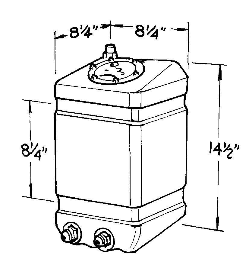 JAZ3-Gallon Drag Race Cell