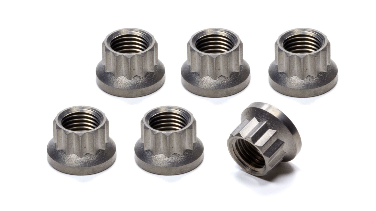 KING RACING PRODUCTSTorque Tube Nut Set 12pt Titanium 6pk