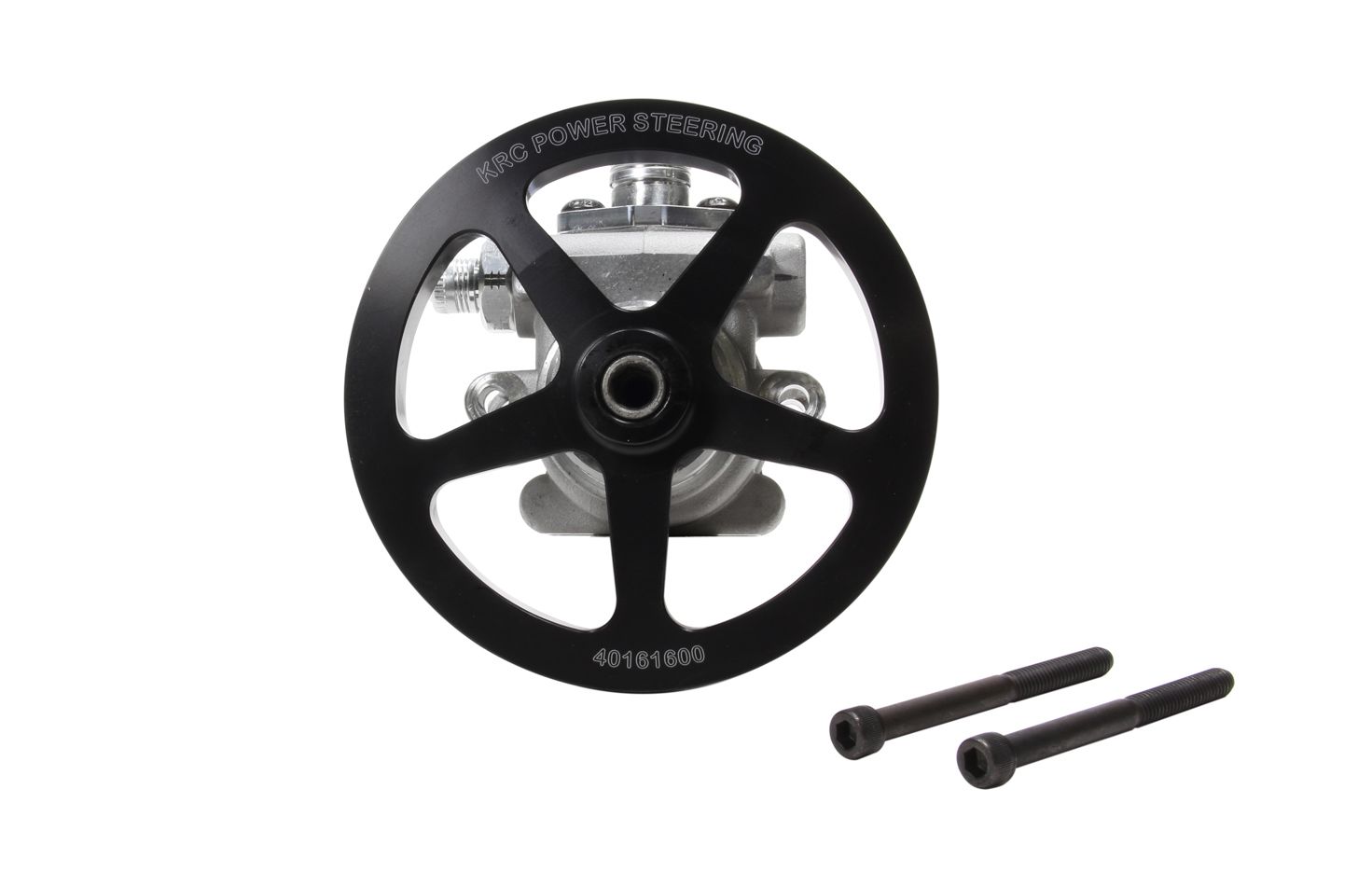 KRC POWER STEERINGP/S Pump Elite w/ 6in V- Belt Pulley w/o Res