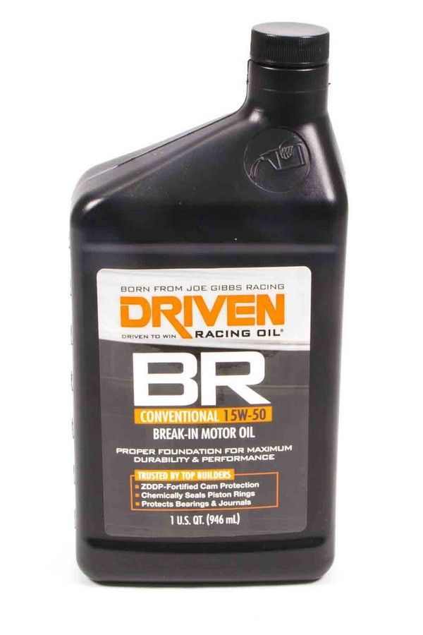 DRIVEN RACING OILBR 15w50 Petroleum Oil 1Qt Break-In Oil