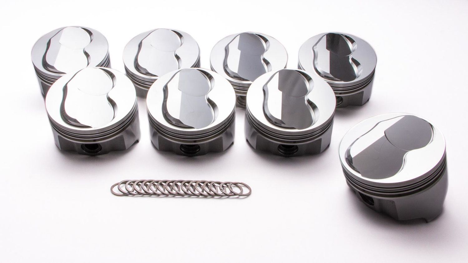 ICON PISTONSSBF Forged Domed Piston Set 4.030 Bore +6.8cc
