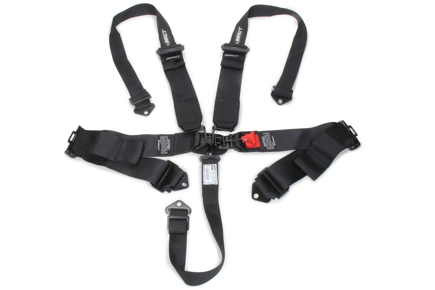 IMPACT RACING5-PT Harness L&L Ind Shldr 3in to 2in Trans