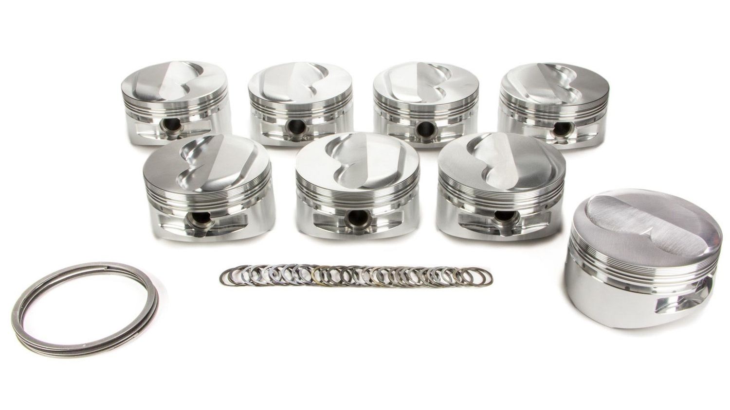 JE PISTONSSBC Domed Piston Set 4.155 Bore +3cc