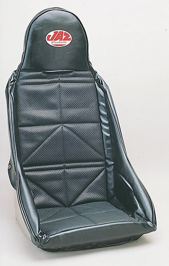 JAZDrag Race Seat Cover Black Vinyl