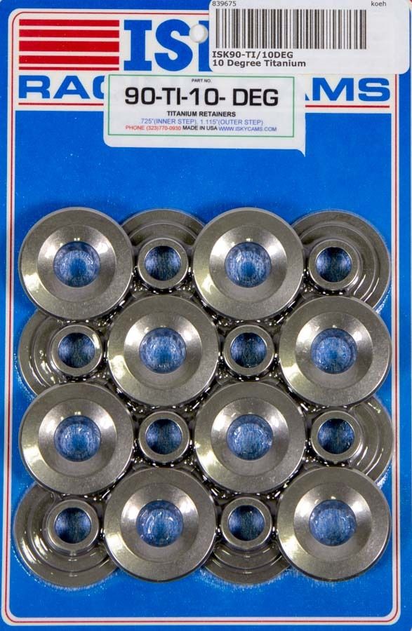 ISKY CAMS10 Degree Titanium Retainers (16)