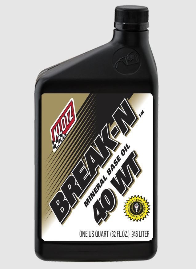 KLOTZ SYNTHETIC LUBRICANTSBreak-N Mineral Base Oil 40WT 1 Quart