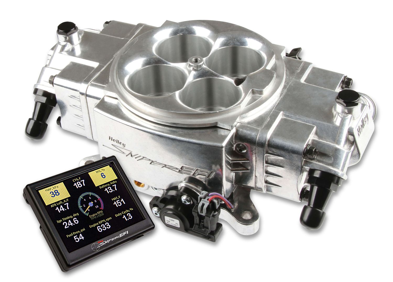 HOLLEYSuper Sniper Stealth 4150 4-Injector