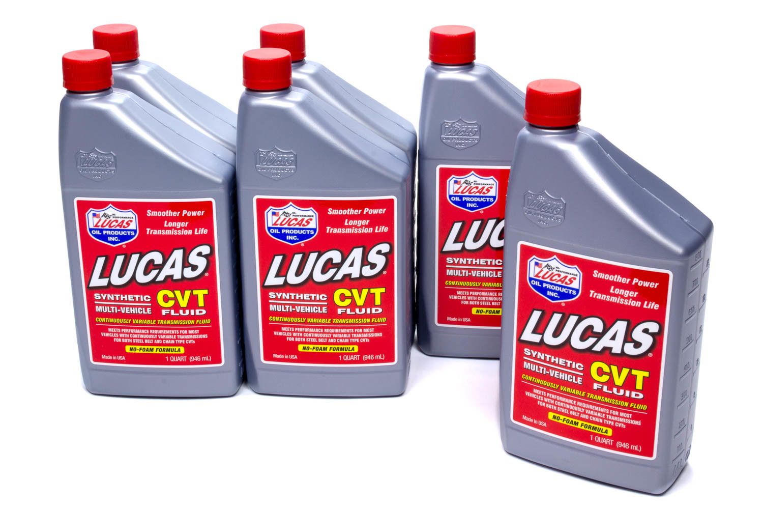 LUCAS OIL Synthetic CVT Trans Fluid Case 6 x 1 Quart