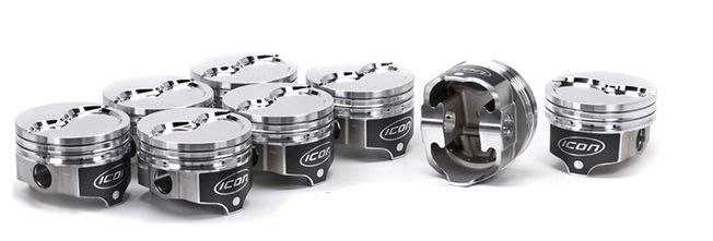 ICON PISTONSBBM Dished Piston Set 4.360 Bore -23.7cc