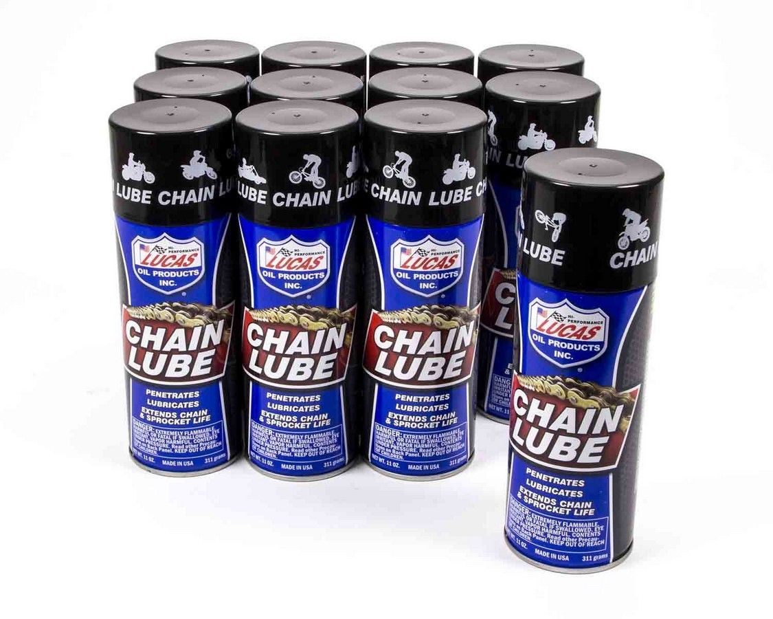 LUCAS OILChain Lube Aerosol 12x11 Ounce